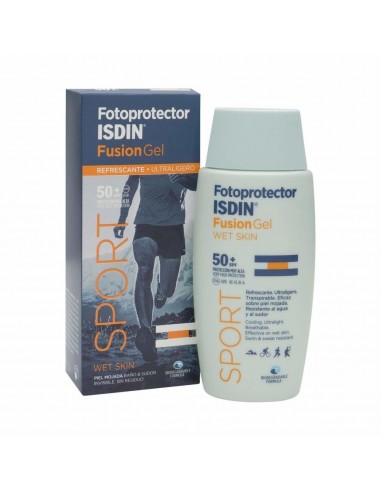 Gel Protecteur Solaire Isdin Fotoprotector Fusion Gel Sport Léger et maniable (100 ml)