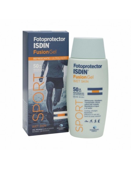 Gel Protecteur Solaire Isdin Fotoprotector Fusion Gel Sport Léger et maniable (100 ml)