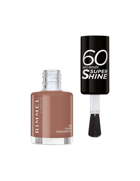 vernis à ongles 60 Seconds Super Shine Rimmel London Nº 101 (8 ml) (8 ml)