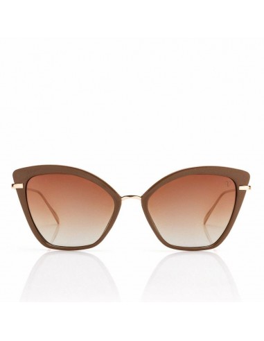 Lunettes de soleil Catwalk Valeria Mazza Design Beige (60 mm)