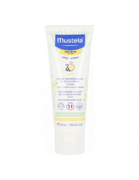 Crema Idratante e Rilassante per Bambini Mustela Nourishing Face (40 m