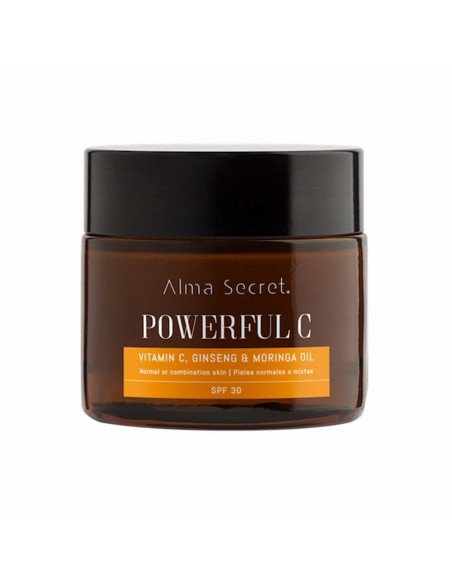 Crème éclaircissante Alma Secret Powerful C Anti-âge Orange SPF 30 (50 ml)