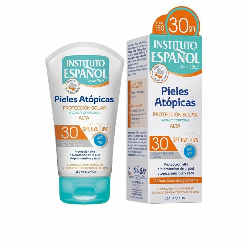 Protecteur Solaire Instituto Español Peaux atopiques SPF 30 (150 ml)