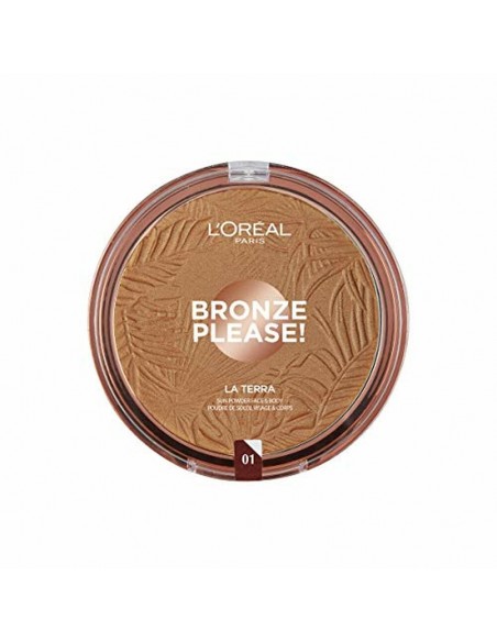 Poudres Compactes L'Oreal Make Up Bronze Please