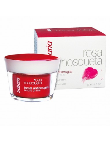 Crema Facial Babaria Antiarrugas Rosa...