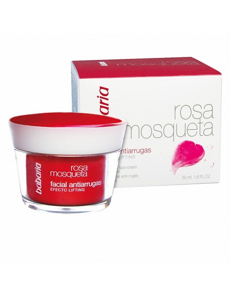 Crème visage Babaria Antirides Rose Musquée (50 ml)