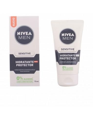 Crema Facial Hidratante Nivea Men Sensitive SPF15 (75 ml) (75 ml)