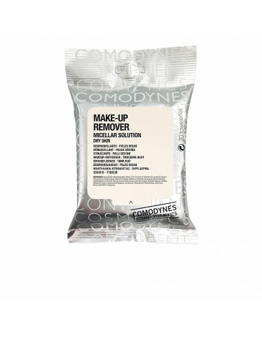 Lingettes démaquillantes Comodynes Make-Up Remover Micellar Solution  (20 uds)