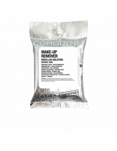 Lingettes démaquillantes Comodynes Make-Up Remover Micellar Solution  (20 uds)