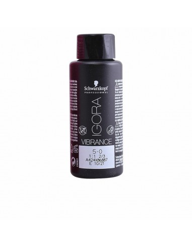 Haarkleur Zonder Ammoniak Essensity Schwarzkopf Viibrance Nº 5.0 (60 m