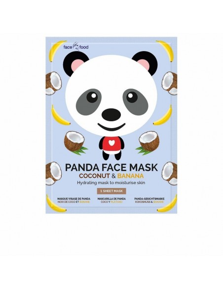 Moisturizing Facial Mask 7th Heaven Animal Panda Coconut Banana (1 uds