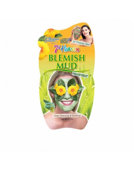 Maschera Calmante 7th Heaven Mud Aloe Vera (20 gr)