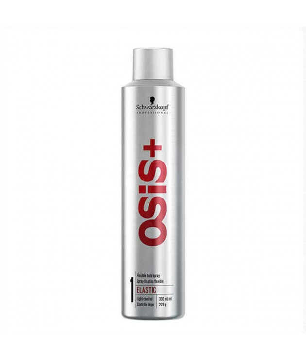 Flexibele Vasthoudende Hairspray Schwarzkopf Osis+ 1 Elastic (300 ml)