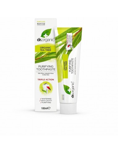 Dentifricio Tea Tree Dr.Organic...