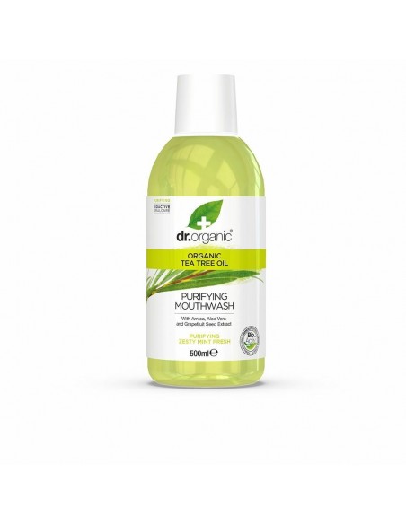 Enjuague Bucal Tea Tree Dr.Organic Bioactive Aceite de árbol de té (50