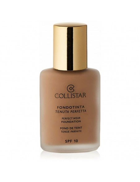 Base de maquillage liquide Collistar Perfect Wear 07-caramel Spf 10 (30 ml)