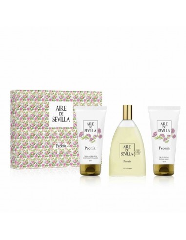 Set de Perfume Mujer Aire Sevilla Aire de Sevilla Peonía (3 pcs)