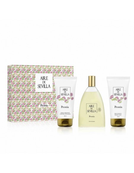 Set de Parfum Femme Aire Sevilla Aire de Sevilla Peonía (3 pcs)