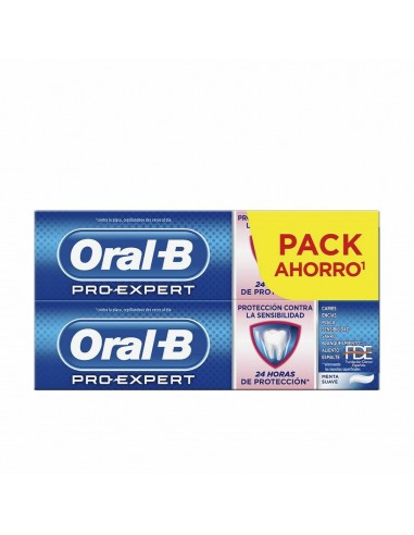 Tandenblekende Tandpasta voor Gevoelige Tanden Oral-B Pro-Expert (2 x 