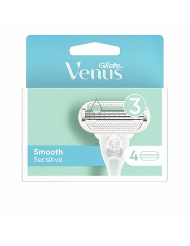 Rechanges pour Lame de Rasoir Gillette Venus Breeze (4 uds)