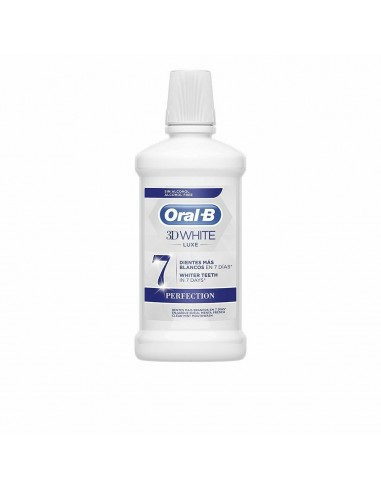 Bain de Bouche Oral-B 3D White Luxe Agent de blanchiment (500 ml)