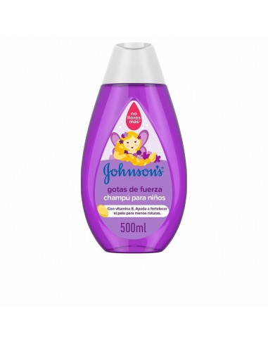 Kräftigendes Shampoo Johnson's Gotas de Fuerza Für Kinder (500 ml)