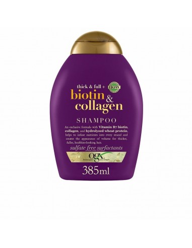 Shampooing volumateur OGX Collagène Biotine (385 ml)