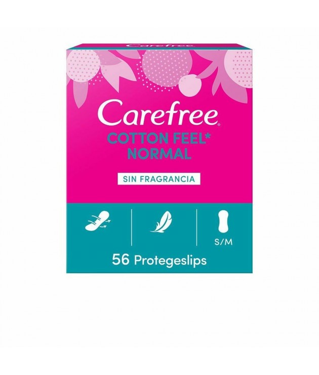 Protège Slip Respirant Carefree Cotton Feel (56 uds)