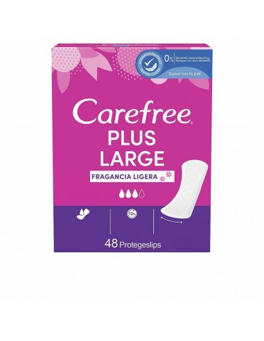 Panty Liner Carefree Plus Large (48 uds)