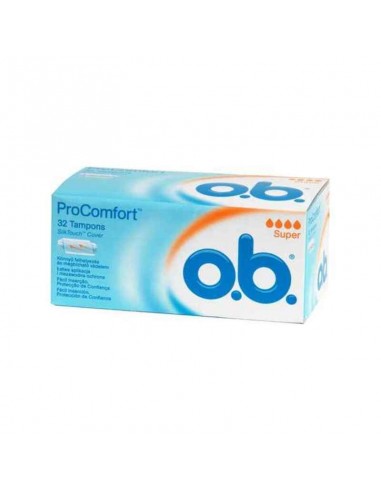 Super Tampons Ob ProComfort Zijde (32 uds)