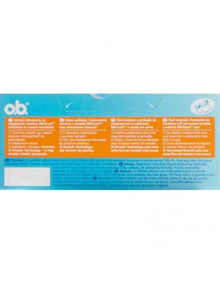 Tampons Super Ob ProComfort Soie (32 uds)