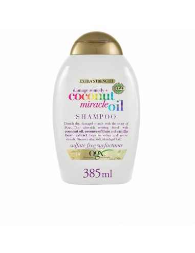 Shampooing réparateur OGX Coconut MIracle Oil Cheveux abîmés (385 ml)