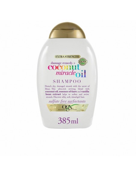 Herstellende Shampoo OGX Coconut MIracle Oil Beschadigd Haar (385 ml)