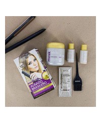 Ensemble de coiffure lissage Brésilien Kativa Pro Blonde (6 pcs)