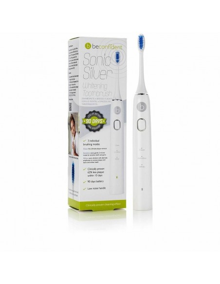 Cepillo de Dientes Eléctrico Beconfident Sonic Silver