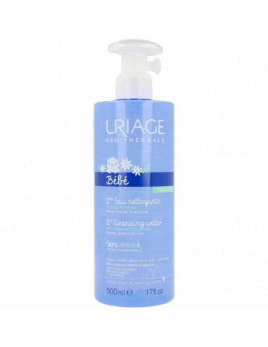 Acqua Detergente senza Risciacquo per Bambini Uriage Bebé (500 ml)