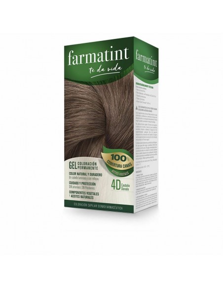 Dauerfärbung Farmatint 4d-Castaño Dorado Gel