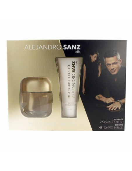 Set de Parfum Femme Alejandro Sanz Mi acorde eres tú (2 pcs)