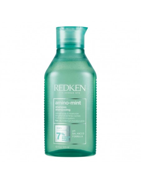 Shampoing Purifiant Redken Amino-Mint Cheveux gras (300 ml)