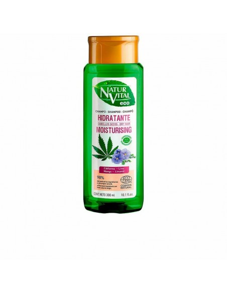 Champú Hidratante Naturvital Eco Lino Cáñamo (300 ml)