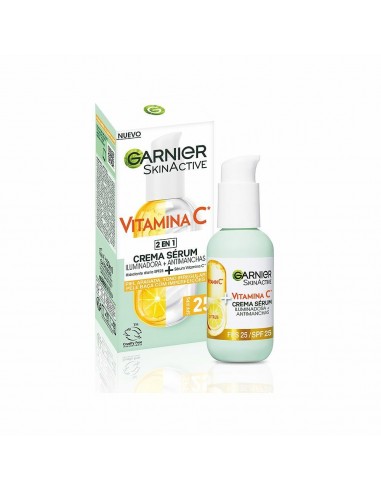 Crema + Siero Garnier Skinactive Spf 25 (50 ml)