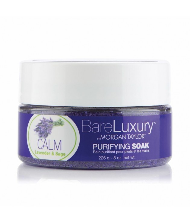 Mascarilla Purificante Morgan Taylor Bare Luxury Lavanda Salvia Pies M