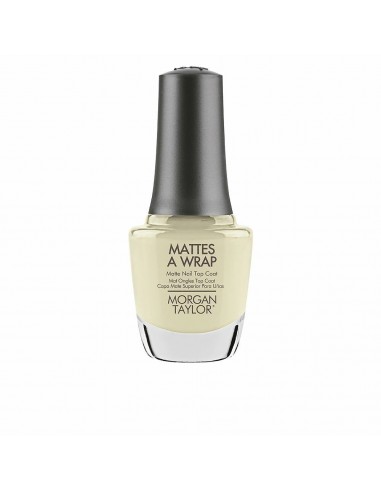 Fixateur de vernis à ongles Morgan Taylor Mattes A Wrap Mat (15 ml)