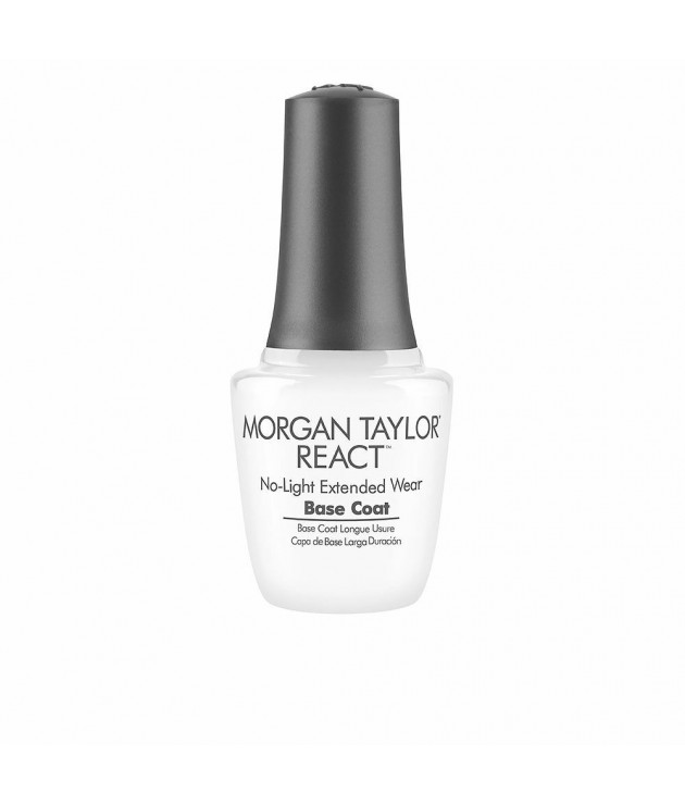 Esmalte de uñas Morgan Taylor React Larga duración Capa base (15 ml)