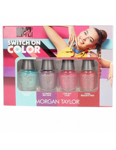 Make-up Set Morgan Taylor Switch On Color (4 pcs)