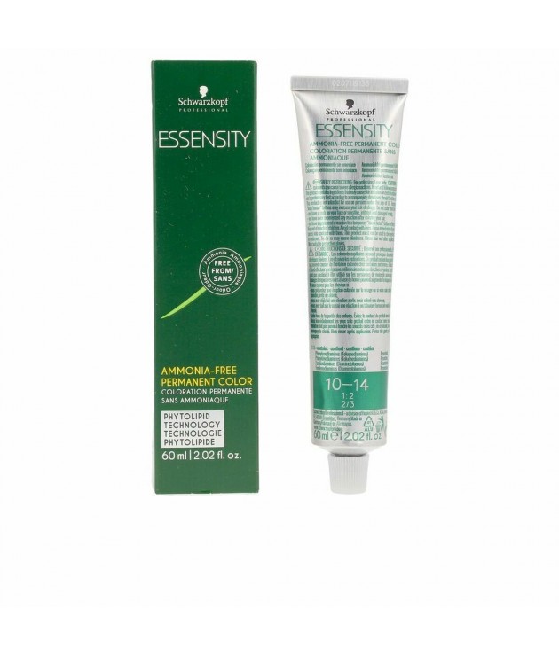 Teinture permanente Schwarzkopf Essensity 10-14 Sans ammoniaque (60 ml)