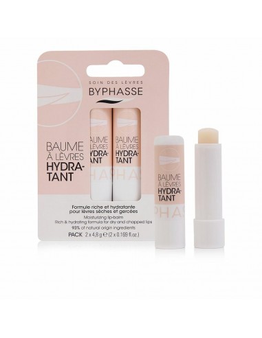 Baume à lèvres hydratant Byphasse (4,8 g x 2)