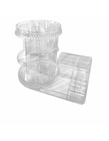 Organisateur de maquillage Kad-333 Transparent Plaque Tournante