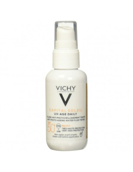 Sonnenschutz mit Farbe Vichy Capital Soleil Anti-Falten SPF 50+ (40 ml