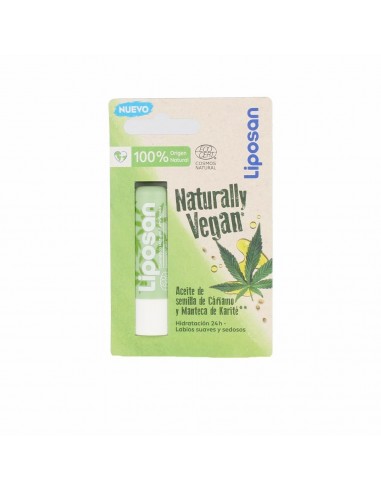 Bálsamo Labial Hidratante Liposan Naturally Vegano Aceite de cáñamo (4